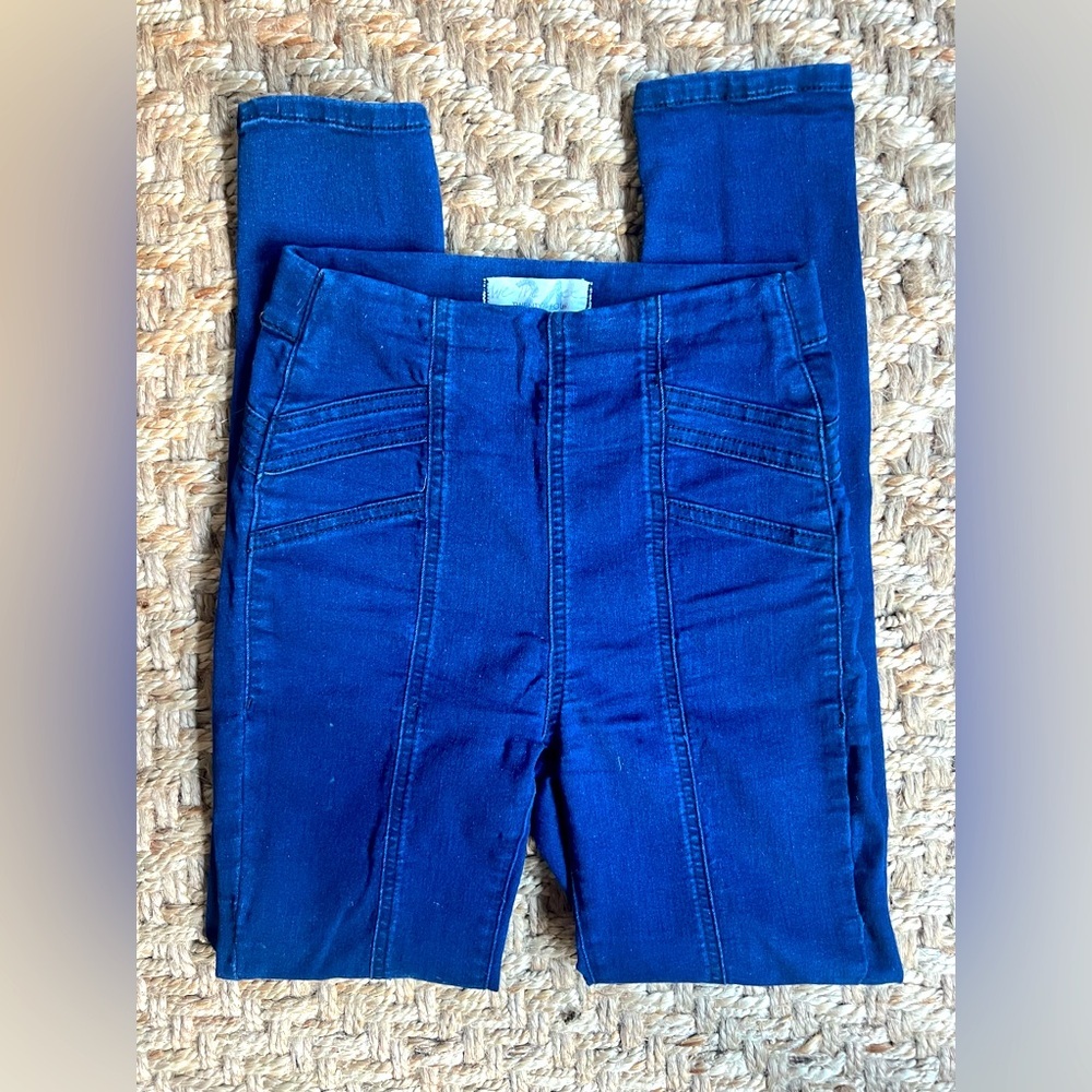 We The Free People Feel Alright Pull On Jegging Skinny Jeans Women's Size 24​